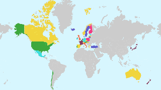 Mapa i lista krajów OECD Thumbnail